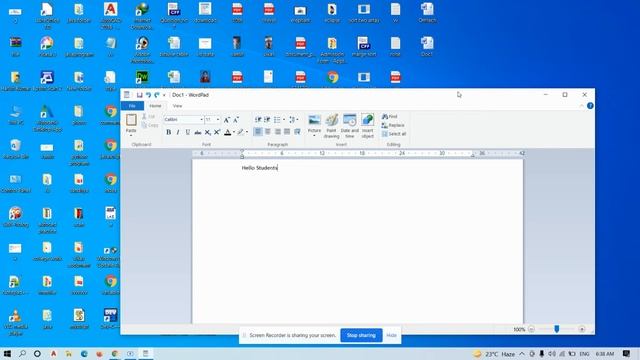 Basic Computer -Microsoft Wordpad смотреть онлайн
