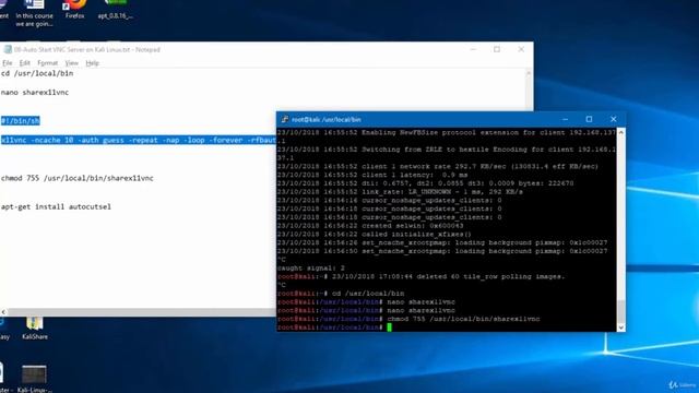 12 Auto Start VNC Server on Kali Linux смотреть онлайн