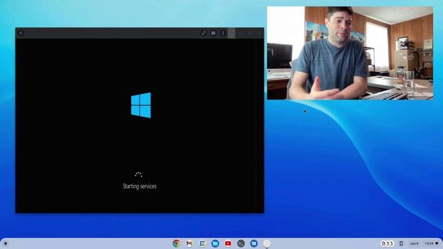 Running Windows on ChromeOS Flex With Gnome Boxes смотреть онлайн