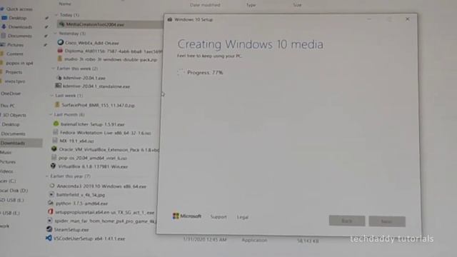 Re-install Windows 10 on Surface Pro 4 смотреть онлайн