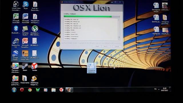 Как из Windows 7 зделать Mac OS смотреть онлайн