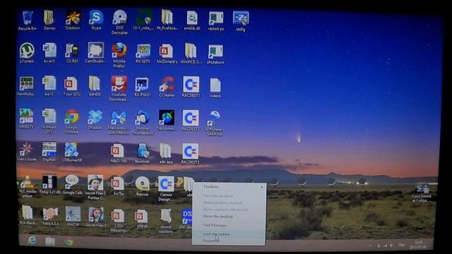 Windows 8 Moving taskbar on desktop смотреть онлайн