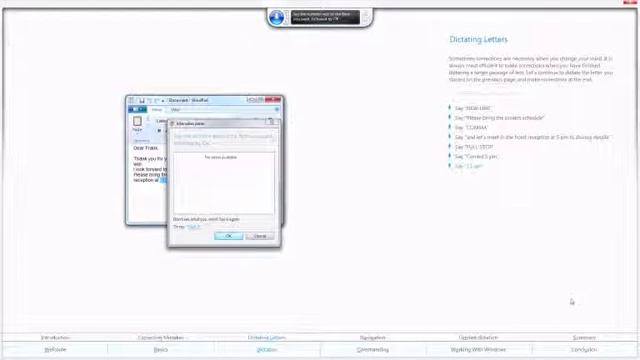 Windows Speech Recognition: How to take the basic tutorial смотреть онлайн