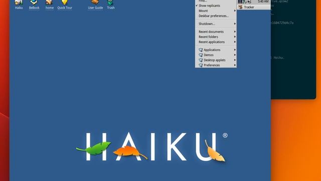 Running Haiku OS beta 4 on an M1 Mac using qemu-system_x86_64 смотреть онлайн