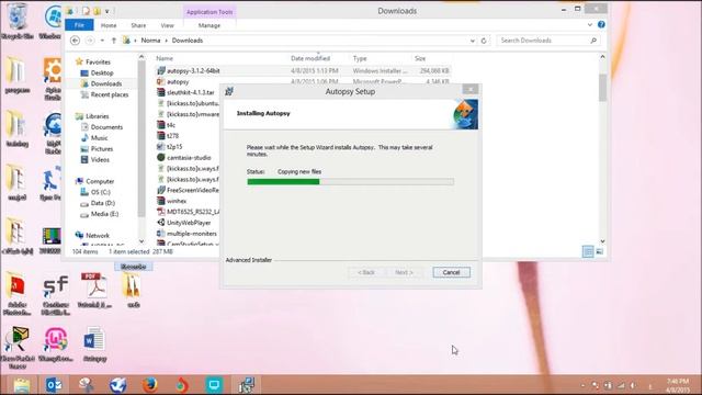 The Autopsy software installation смотреть онлайн