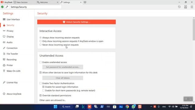 AnyDesk problem solving and Enable unattended Access смотреть онлайн