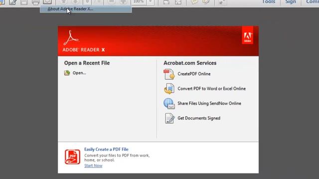 Adobe Reader X 10.1.2 смотреть онлайн
