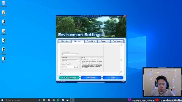 How to change from Windowed to Fullscreen mode and Screen Resolution | Phantasy Star Online 2 | PSO смотреть онлайн