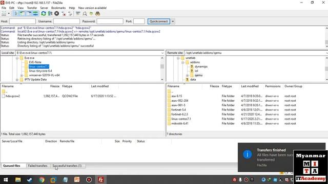 How to add Cent OS 7.1 Qemu image in EVE ng Video Tutorial смотреть онлайн