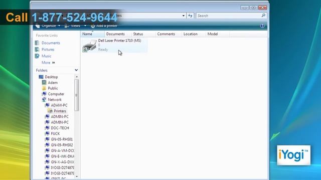 How to printer share between Dell & Windows® Vista смотреть онлайн