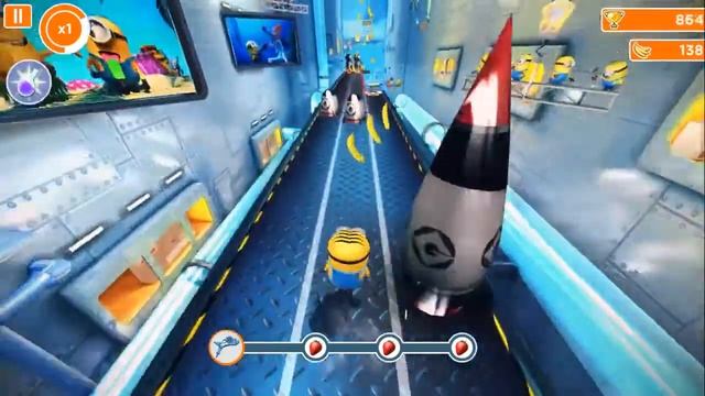 Despicable Me minion rush PC Gameplay on windows 8/8.1 [HD] смотреть онлайн