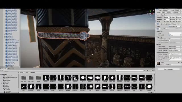 Unity Egypt Temple Speed build смотреть онлайн