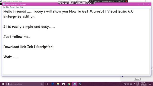 How to install Microsoft Visual Basic 6.0 Enterprise Edition on Windows 7, 8.1 and 10+Link смотреть онлайн