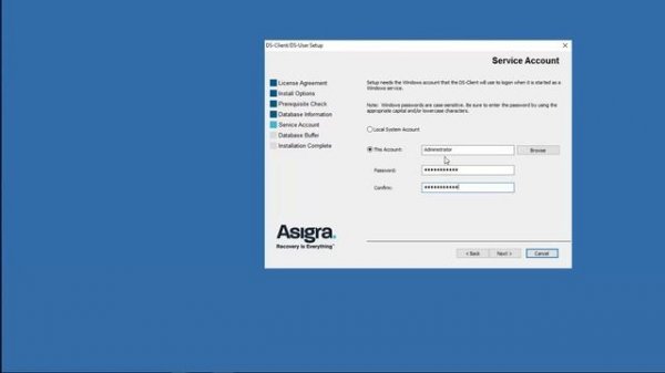 Asigra Plugin for FreeNAS – Installing the DS-Client
