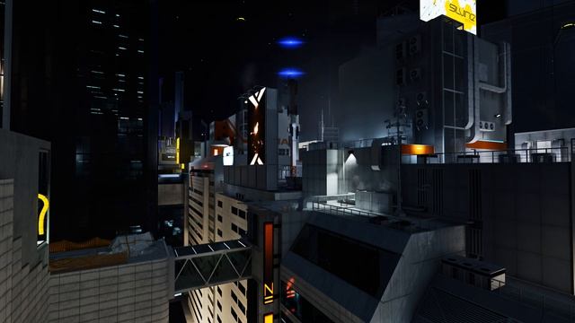 Mirror's Edge Catalyst - Downtown District [Exploration Theme - Night, Act 3] (1 Hour Of Music)
