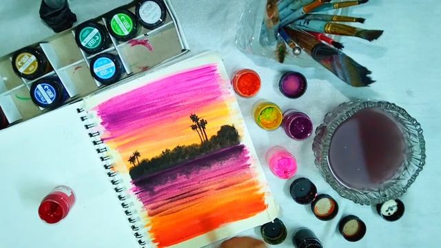 water colour window view painting #limasartistrty #watercolour #painting смотреть онлайн