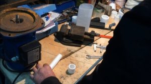 Точильный станок - ,,НАЖДАК,, из водяного насоса! За 150 минут!