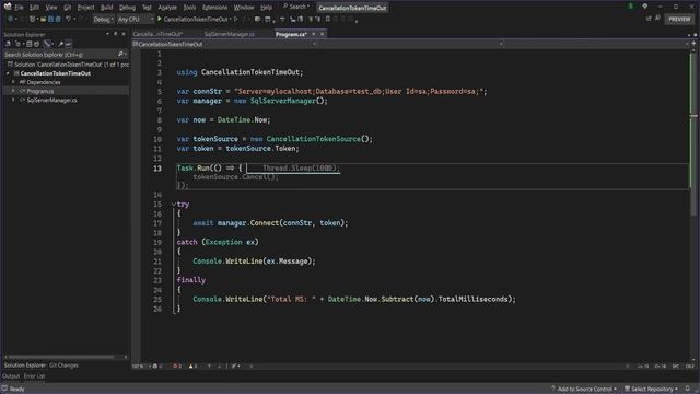 Hızlı Çözüm: C#'da DB Timeout Optimizasyonu | CancellationToken Kullanımı смотреть онлайн