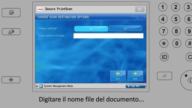 uniFLOW - Scansione su cartella смотреть онлайн