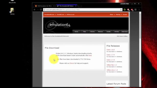 Free N64 Emulator on Windows PC [Project64] смотреть онлайн