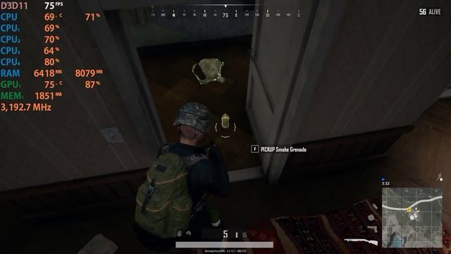 PlayerUnknown's Battlegrounds - GTX 750 ti - i5 2400 - 12GB RAM (Test Server - Update 22.11.2017) смотреть онлайн