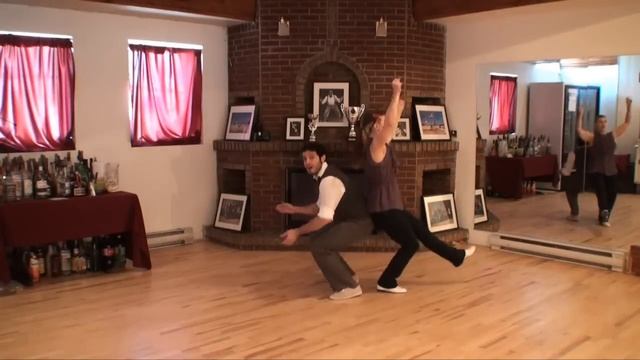 Learn the Big Apple Routine - Full routine with the counts смотреть онлайн