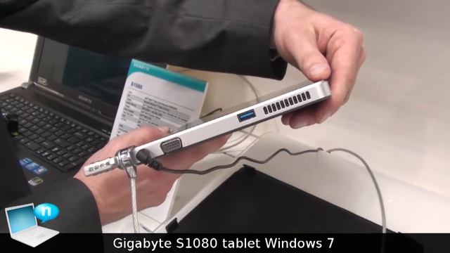 Tablet Gigabyte S1080: Windows 7 e Atom N550 dual core смотреть онлайн