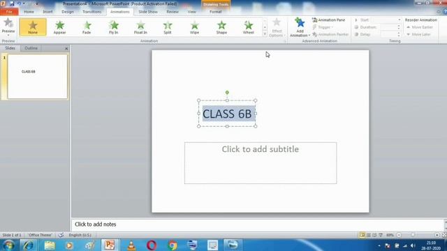CLASS 6 CH-5: PRESENTATION VISUAL EFFECTS Part-1 смотреть онлайн