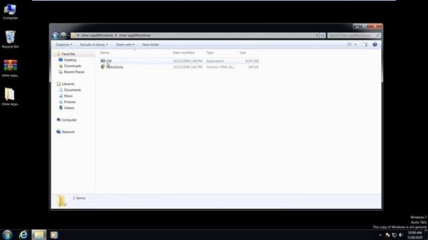 Cara aktivasi Windows 7 menggunakan Chew WGA 0 9 Activator