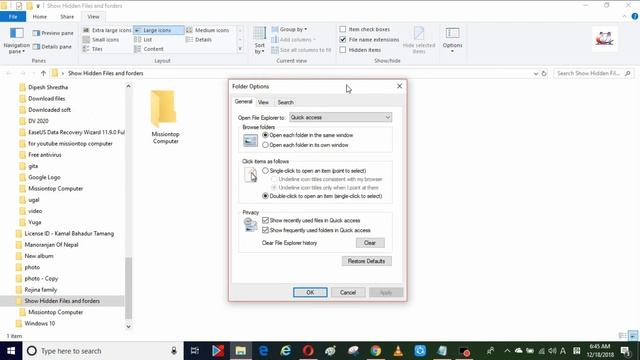 How to Show - hide any files and folders in windows 10 смотреть онлайн