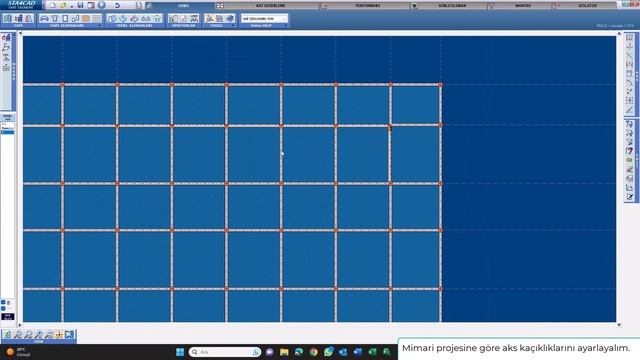 sta4 CAD Kolon Kiriş Aks Kaçıklıkları Düzenleme смотреть онлайн