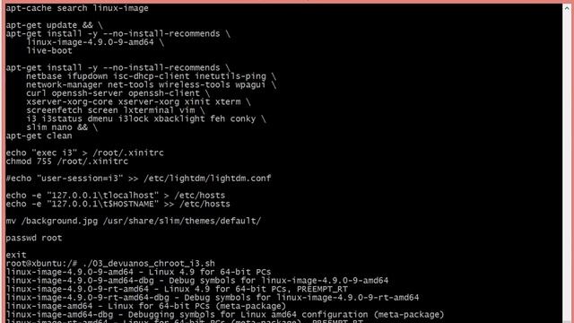 Build your own Devuan Live ASCII Linux with I3 Window manager in 10 minutes смотреть онлайн