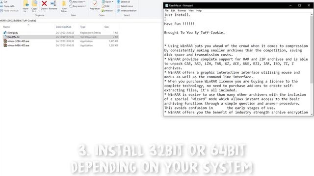 WinRAR Full Version FREE DOWNLOAD 32bit & 64bit (2019) | Tuff-Cookie смотреть онлайн