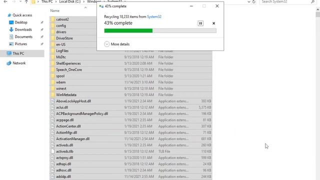 What You Delete SysWOW64 And System32 Windows 10 смотреть онлайн