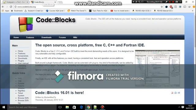 C++ Programming - Installation of Notepad++ and/or Codeblocks смотреть онлайн