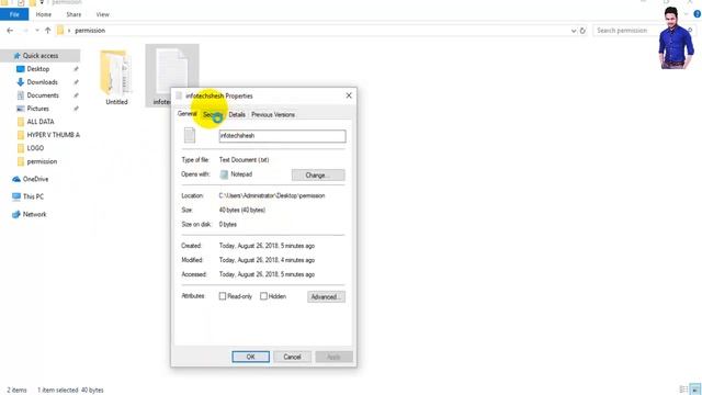 18- Applying NTFS Permission ? NTFS Encryption Step by Step in Hindi смотреть онлайн