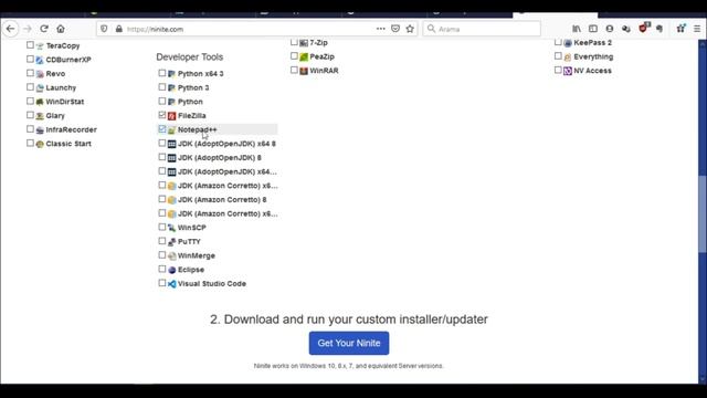 Ninite.com ile Uygulamaları rahatlıkla indirebilirsiniz смотреть онлайн