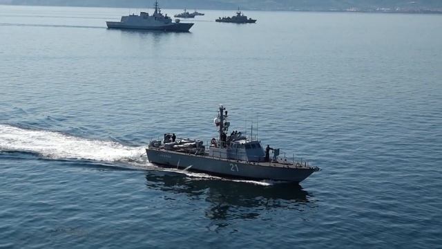 Mednarodna pomorska vojaška vaja Adrion 2021 смотреть онлайн