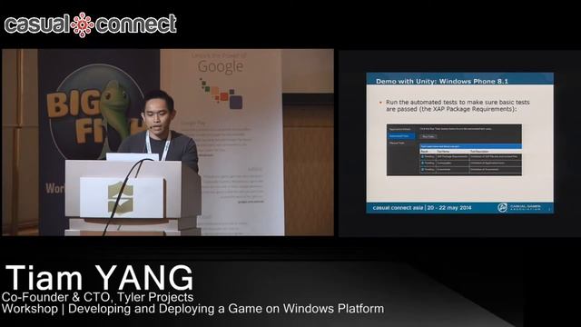 Developing and Deploying a Game on Windows Platform | Tiam YANG смотреть онлайн