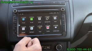 Замена магнитолы на Volkswagen Polo