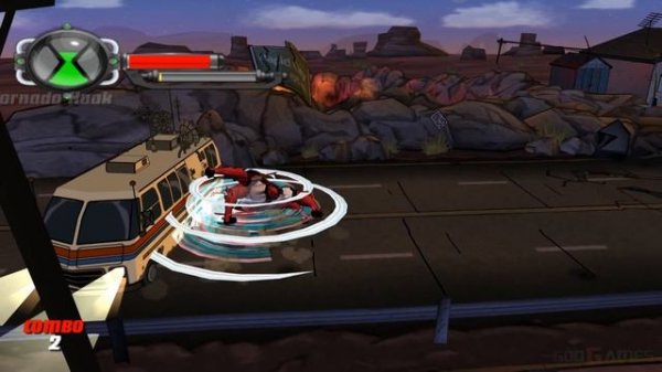 Ben 10 Protector of Earth - PS2 Playthrough 1080p Meteor Crater (PCSX2) PART 5