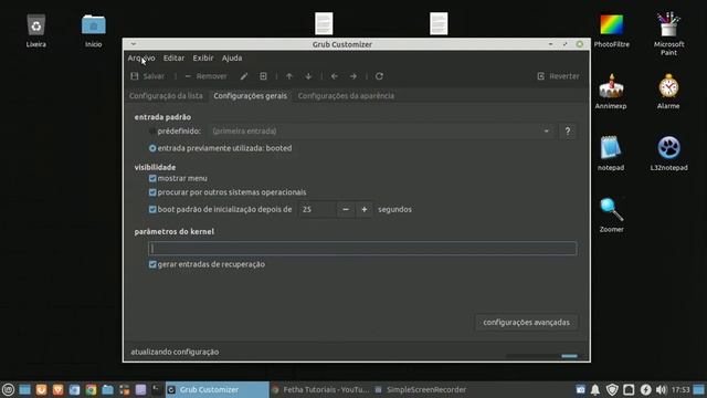 4- Grub Customizer no Linux Mint Multboot com Pop OS e Windows смотреть онлайн