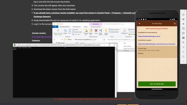 Guide For Mercenary Exchange Detector - Total Battle
