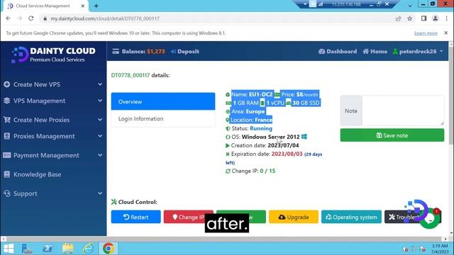 VPS windows, RDP windows, Buy RDP France, easy to register pay and use смотреть онлайн