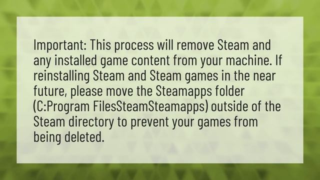 What happens if you delete steam? смотреть онлайн
