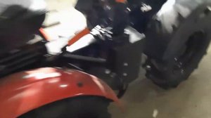 отвал на мини трактор МТЗ-112H