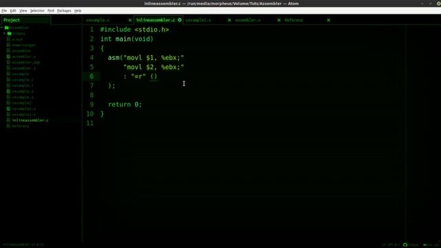 Assembler Tutorial #18 - Inline Assembler - Assembler Code in C смотреть онлайн