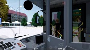 Поездка на новом автобусе ЛиАЗ 5292.67 CNG. Proton bus simulator