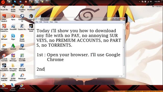 How to download any file no torrents, no pay, etc. смотреть онлайн