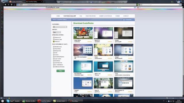 Windows tutorial #03 - Come cambiare tema a windows 7 смотреть онлайн